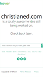 Mobile Screenshot of christianed.com